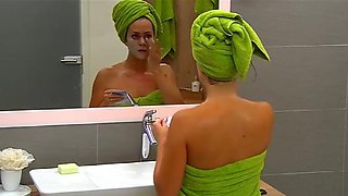 Bath bathing in bigbrother