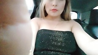 I Hid in My Car and Swallowed Two Dildos!!