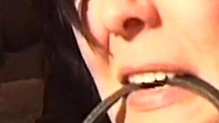 Mature Brunette MILF Gets Licked Then Sucks Cock
