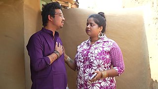 Voluptuous Indian beauty enjoys passionate village desire with climax