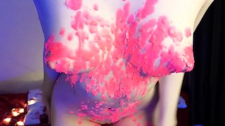 Brunette Solo Webcam Masturbation