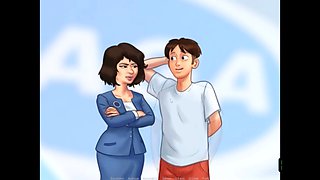 Mom gets horny, sex sister brother, sister creampie