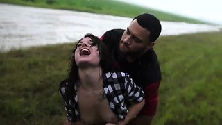 Bondage grope cop Helpless teenager Kaisey Dean was on her w