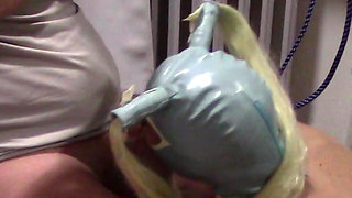 Blonde MILF with Pigtails Takes Cock and Cums in Her Mouth