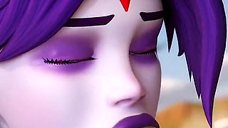 Raven - Beach Resort Fuck with Changeling