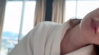 Really good morning with her panties set aside