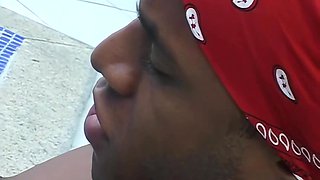 Liliana's Blonde Heat Ignites in Wild Outdoor Dark Passion