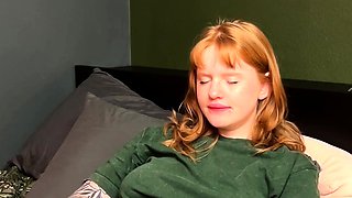 Big boobs milf masturbates with her dildo