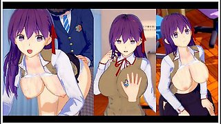 [hentai Game Koikatsu! ]have Sex With Fate Big Tits Sakura Matou.3dcg Erotic Anime Video