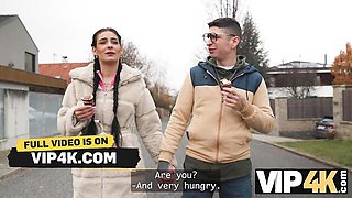 Skinny video with romantic chippie from VIP 4K