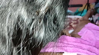 MY STEPBROTHER TOUCH MY BIG TITS AND I RUB HIS HUGE DICK MUST WATCH