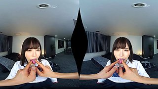 Japanese Explores POV VR Students Thrills