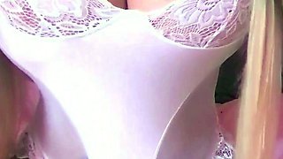 Big boobs milf masturbates with her dildo