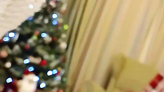 New Year's Striptease From Stepmom for Me