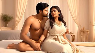 Steamy Indian bhabhi gets roughly handled by her older father-in-law