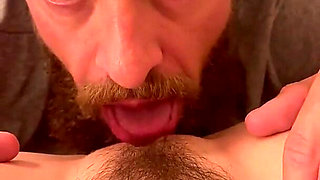 Teen Spinner Takes a Ride on Hung Stud - After College - Laney Grey