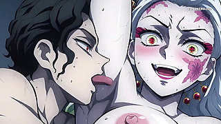 Her Body Shook, Her Eyes Rolled, His Cum Filled ( AI Generated )