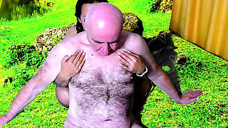 Outdoor Handjob & Indoor Sex with Adamandeve and Lupo - Big Natural Tits and Huge Booty