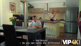 VIP4K. MILF Hunts for her Daughters Boyfriend's Young and Hard Dick