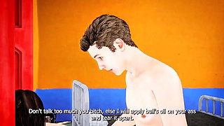 with the neighbor's sister