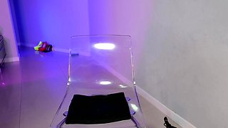 Big boobs webcam slut toys her asshole