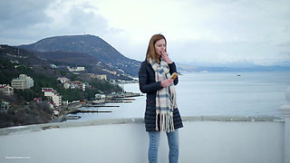 Coastal Smoke Moment Quiet Breeze Scenic View