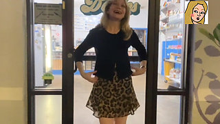 Teasing You By Stripping and Masturbating Outside