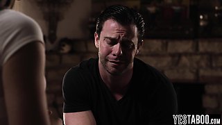 Huge bootie wife gets knocked up by stepbro