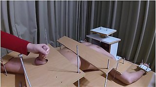 Amateur Femdom Tease Handjob And Foot Tickle