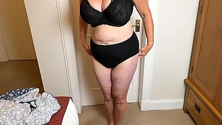 Mr MF Strips Clothes to Bare Feet in Brit Granny