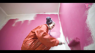 Workwear Anal Stretching Solo Masturbation Gapes and Squirt