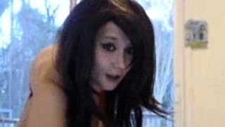 Big boobs milf masturbates with her dildo