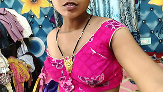 After Marriage First Night Honeymoon Fucking Scenes in Indian Village Desi Couple