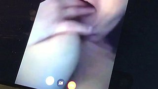 Curvy Spanish MILF gets recorded by a fan having cybersex