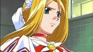 Anime teen slut tied up and caressed