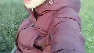 Twink Piss Then Cum Then Piss Again From a Bridge