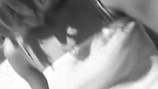 Young Helena and 3 Dudes and Her Facial Blow