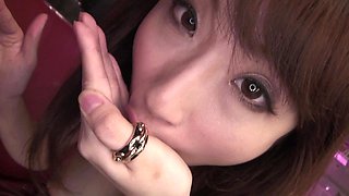 Beautiful Japanese Babe Gets Fucked by 3 Guys and Swallows Their Cum