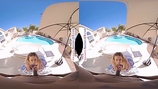 Isiah Maxwell dominates Cherie DeVille in VR porn with his massive black dick