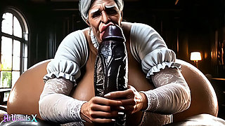 3D Mature GILF Bimbos Worship Gigantic BBC and Bwc - Compilation