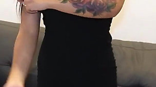 Sexy Asian Mom with Tattoo Gets Creampie by Bwc