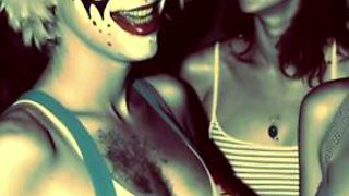 Threesome with Busty Babe: Blowjob, Cowgirl  Amateur Porn