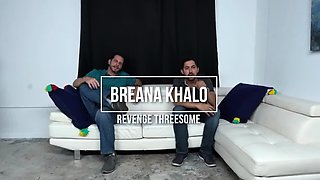 Breana Khalo in a Surprise Anal Threesome