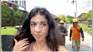 Asked The Waiter To Cum On My Face In A Public Cafe - I Only Like To Dine Covered In Cum - Katty West