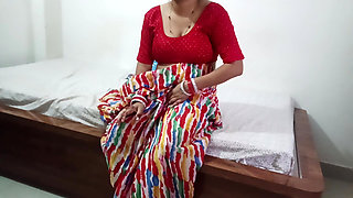 hot sexy desi sister- in- law gets fucked with her brother -in- law .