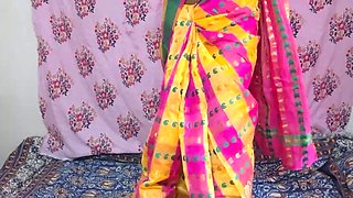 Indian Wife Seduces Husband's Boss For Promotion - Desi Beauty Delightrose Fucks Hard