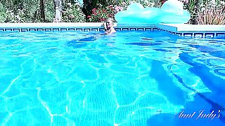 Judys - Horny 64yo Gilf Mrs. Marta Gets Naughty By The Pool