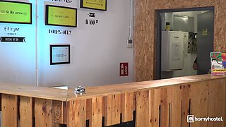 Interracial Hostel fantasy with Black Stud Jesus Reyes and Hot Latina Brunette Katrina Moreno