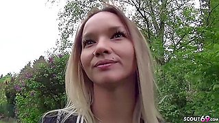 Deutsche Monika In Berlin Nach Street Casting Gefickt - German