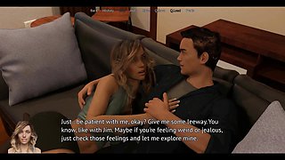 The Office Wife: the Hot Wife Got Fucked in the Ass in the Basement and Got Caught by Stranger - Episode 10